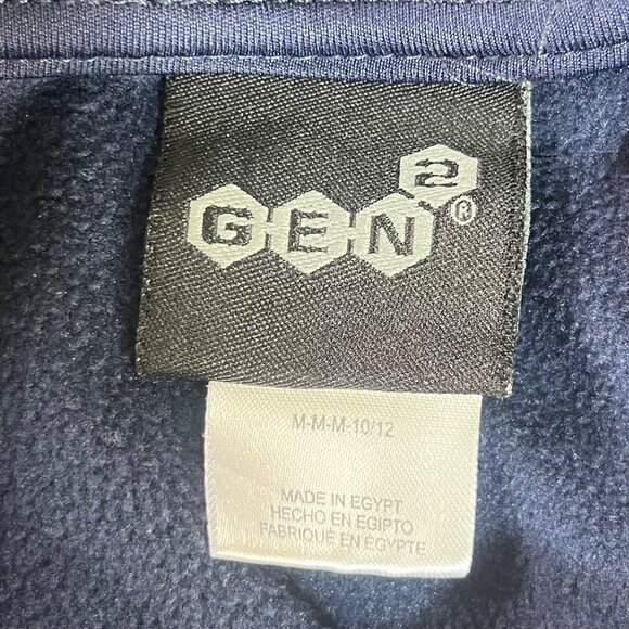 Kent State Flashes Youth Hoodie Medium 10/12 Blue Gen2 - Picture 7 of 9